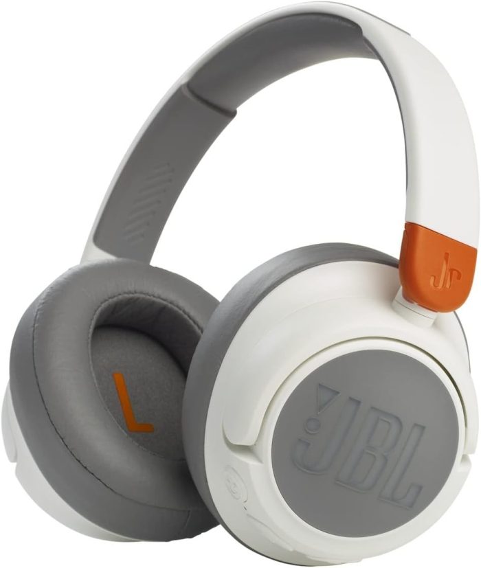 JBL JR 460NC - bezprzewodowe słuchawki wokółuszne dla dzieci z technologią Sound Safe i lekką konstrukcją z miękkim poszyciem, w