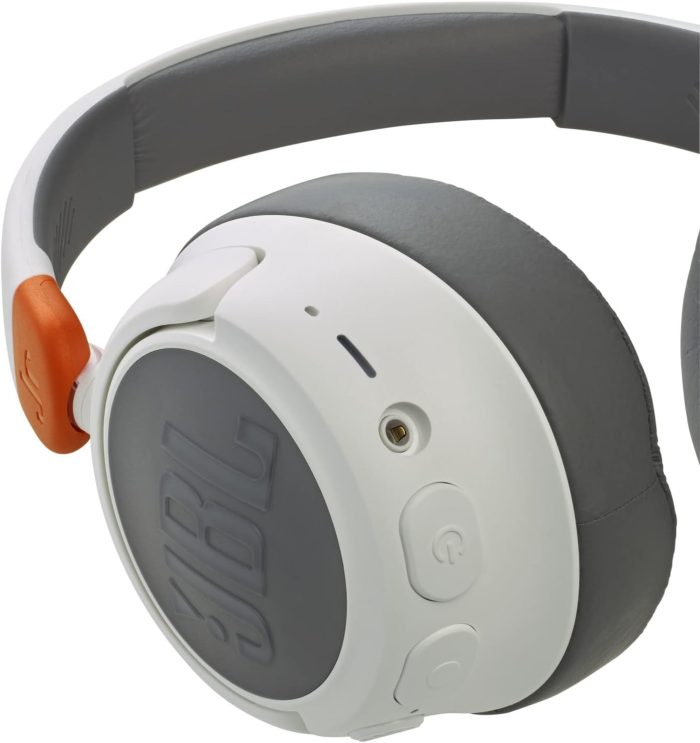 JBL JR 460NC - bezprzewodowe słuchawki wokółuszne dla dzieci z technologią Sound Safe i lekką konstrukcją z miękkim poszyciem, w