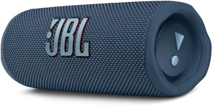 Jbl Flip 6 JBLFLIP6BLKEU Głośnik Bluetooth, Czarny, 17.8 x 7.2 x 6.8 cm