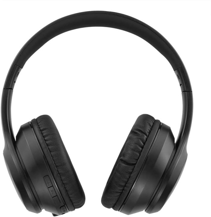 PowerLocus P6 Słuchawki Bezprzewodowe Nauszne, Bluetooth 5.3, super basowy dźwięk stereo Hi-Fi, 40 godzin czasu pracy baterii,