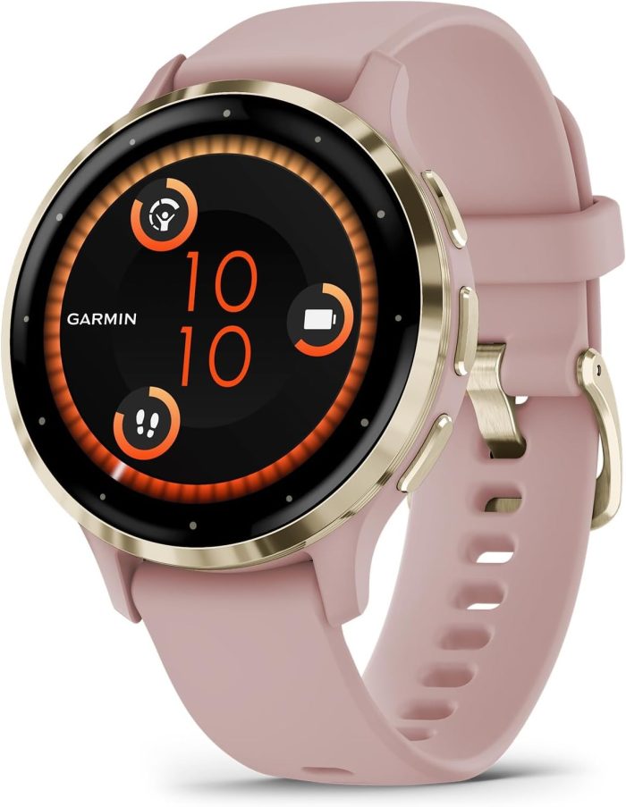 Garmin Uniseks Venu 3S 010-02785-04 Smartwatch, Kość Słoniowa, S