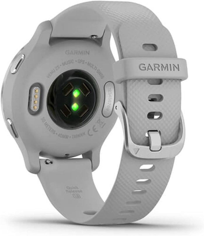 Garmin Venu 2S – smukły zegarek fitness GPS z bardzo ostrym ekranem dotykowym AMOLED 1,1", funkcje zdrowotne, ponad 25