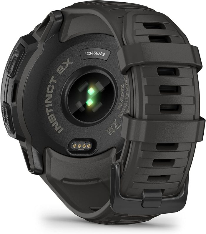 Garmin Instinct 2X Solar Tactica 010-02805-00 Smartwatch, Czarny, XL