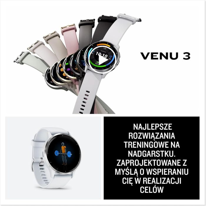 Garmin Uniseks Vivoactive 5 010-02862-13 Smartwatch, Metallic Orchid, 1,2"
