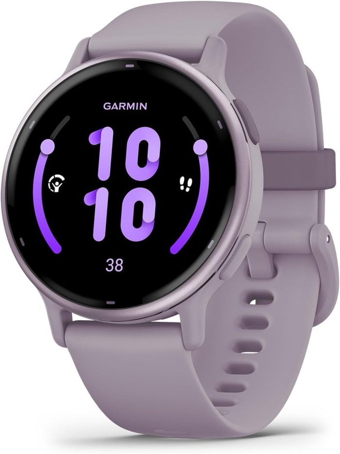 Garmin Uniseks Vivoactive 5 010-02862-13 Smartwatch, Metallic Orchid, 1,2"