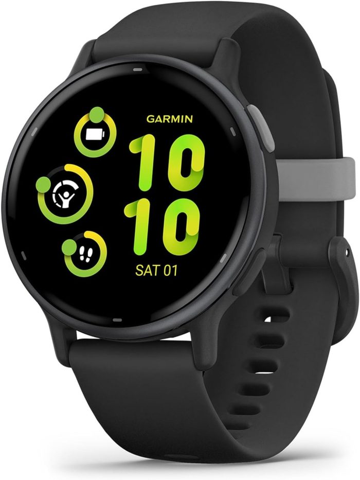 Garmin Uniseks Vivoactive 5 010-02862-13 Smartwatch, Metallic Orchid, 1,2"