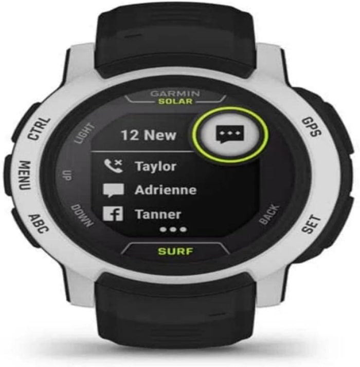 Garmin INSTINCT 2 SOLAR TACTICAL EDITION Czarny, L