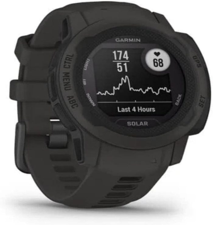 Garmin INSTINCT 2 SOLAR TACTICAL EDITION Czarny, L