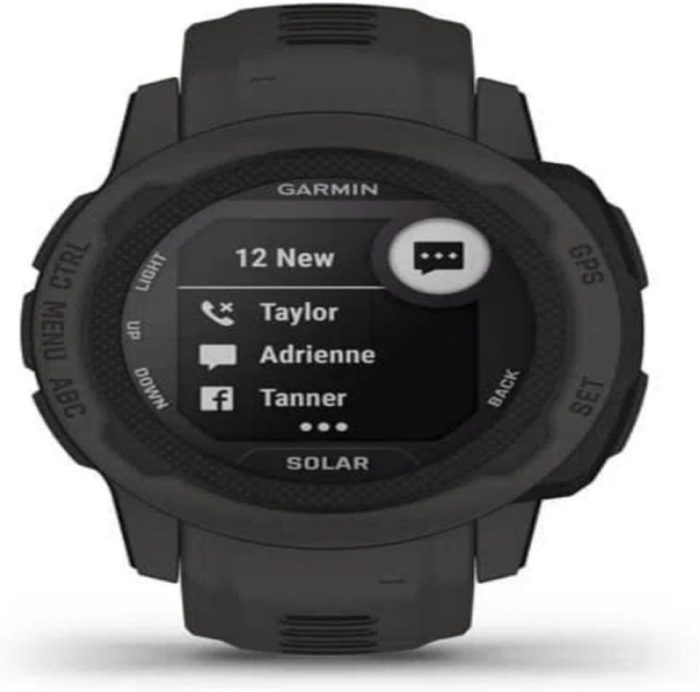 Garmin INSTINCT 2 SOLAR TACTICAL EDITION Czarny, L