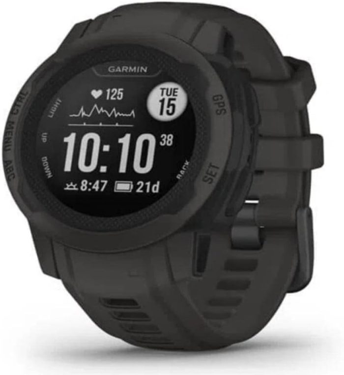 Garmin INSTINCT 2 SOLAR TACTICAL EDITION Czarny, L