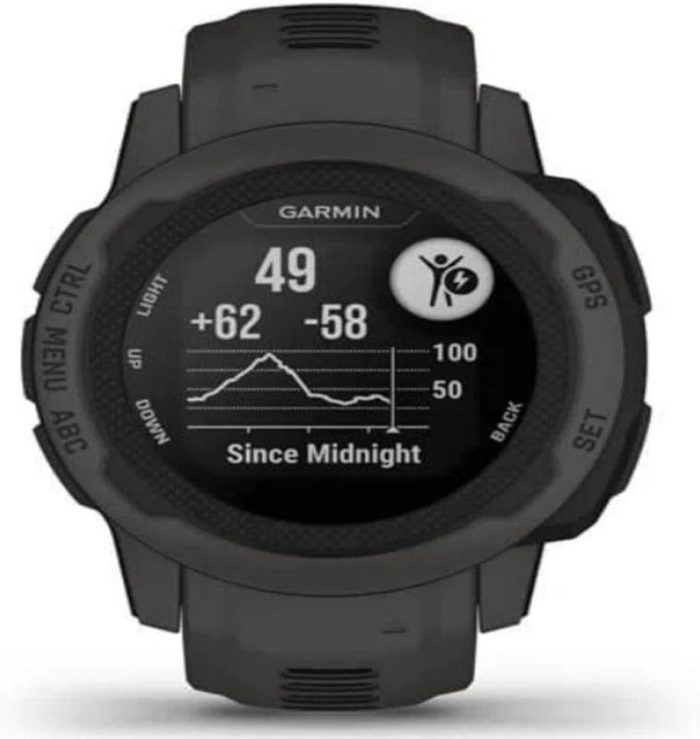 Garmin INSTINCT 2 SOLAR TACTICAL EDITION Czarny, L
