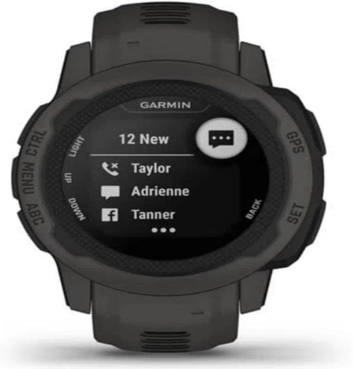 Garmin INSTINCT 2 SOLAR TACTICAL EDITION Czarny, L