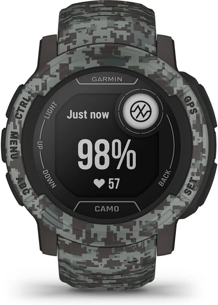 Garmin INSTINCT 2 SOLAR TACTICAL EDITION Czarny, L
