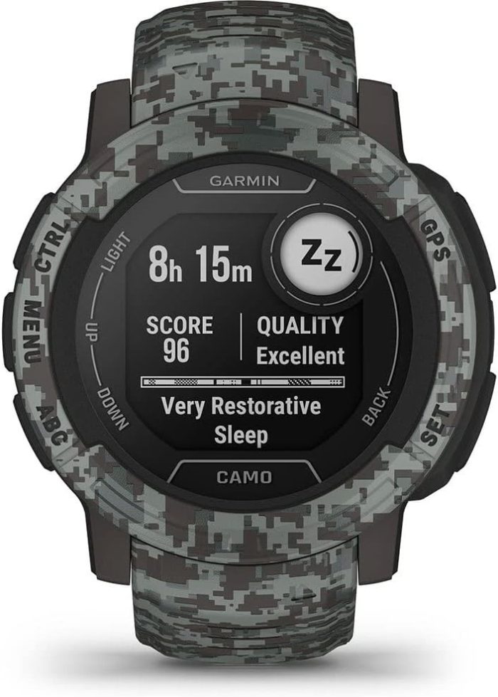 Garmin INSTINCT 2 SOLAR TACTICAL EDITION Czarny, L