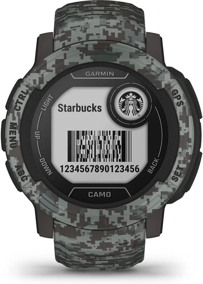 Garmin INSTINCT 2 SOLAR TACTICAL EDITION Czarny, L