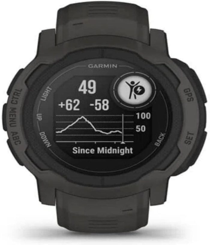 Garmin INSTINCT 2 SOLAR TACTICAL EDITION Czarny, L