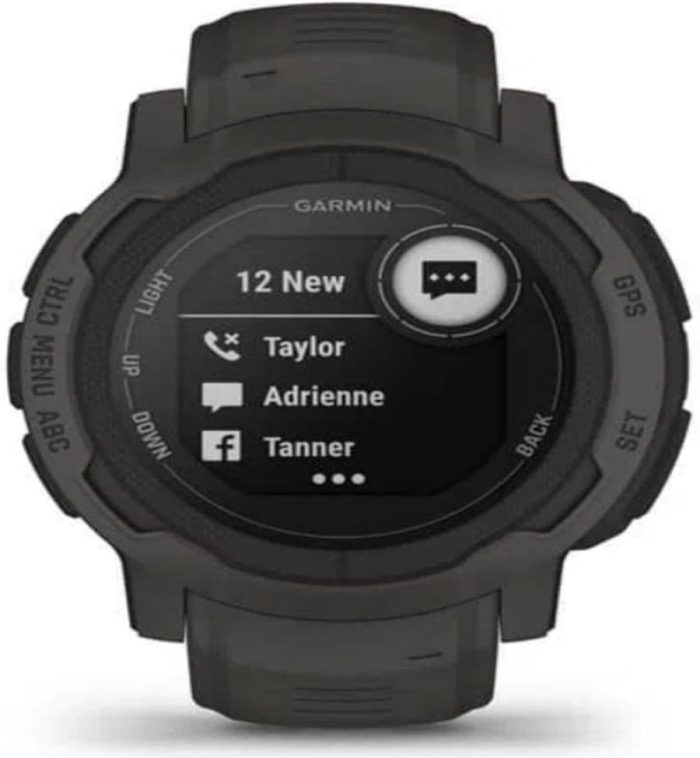 Garmin INSTINCT 2 SOLAR TACTICAL EDITION Czarny, L