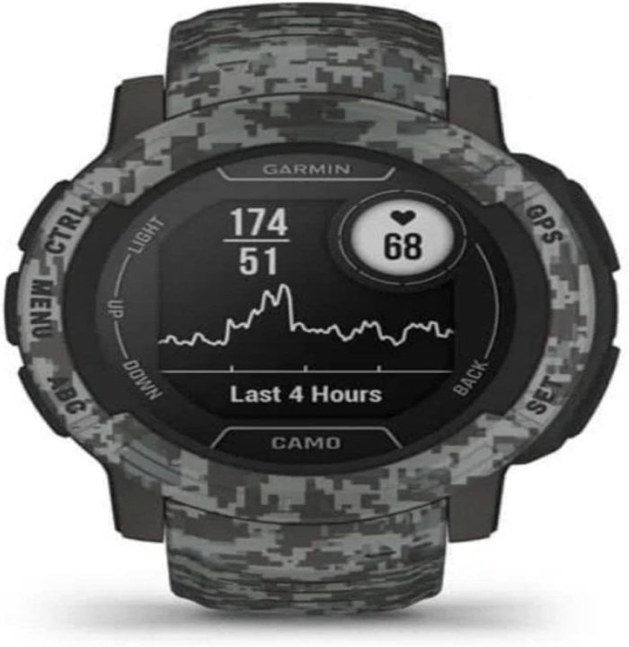 Garmin INSTINCT 2 SOLAR TACTICAL EDITION Czarny, L