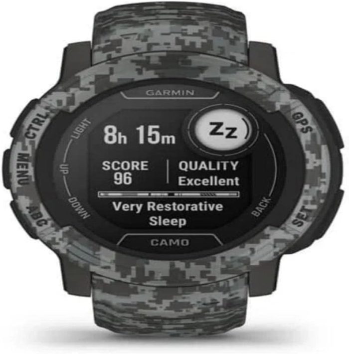 Garmin INSTINCT 2 SOLAR TACTICAL EDITION Czarny, L