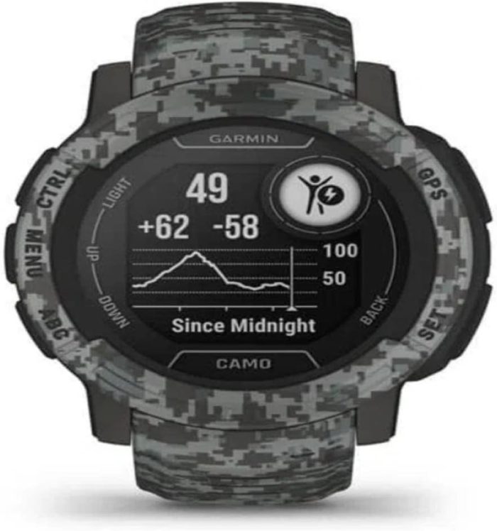 Garmin INSTINCT 2 SOLAR TACTICAL EDITION Czarny, L