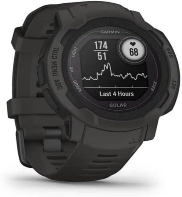 Garmin INSTINCT 2 SOLAR TACTICAL EDITION Czarny, L