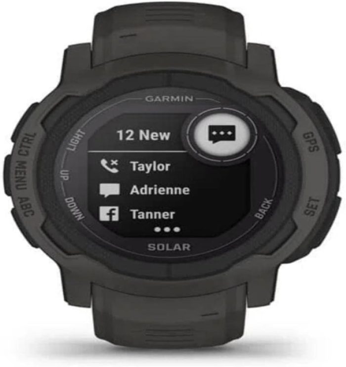 Garmin INSTINCT 2 SOLAR TACTICAL EDITION Czarny, L