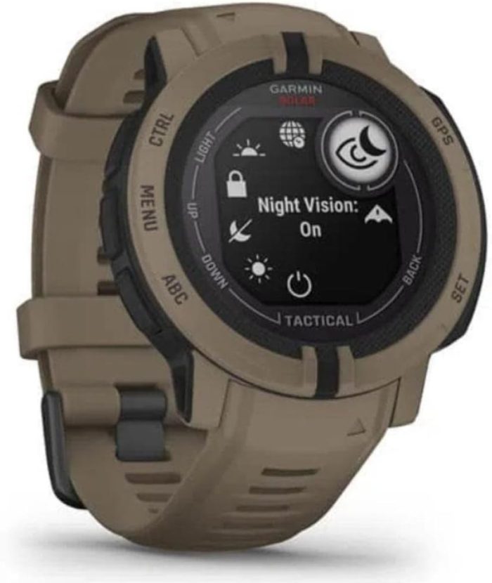Garmin INSTINCT 2 SOLAR TACTICAL EDITION Czarny, L