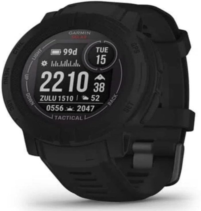 Garmin INSTINCT 2 SOLAR TACTICAL EDITION Czarny, L