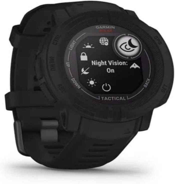Garmin INSTINCT 2 SOLAR TACTICAL EDITION Czarny, L
