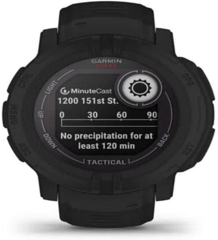 Garmin INSTINCT 2 SOLAR TACTICAL EDITION Czarny, L