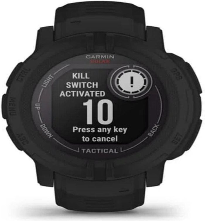 Garmin INSTINCT 2 SOLAR TACTICAL EDITION Czarny, L