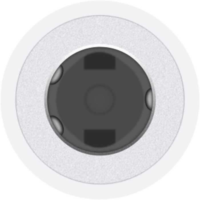 Apple Przejściówka ze złącza Lightning na gniazdo słuchawkowe 3,5 mm