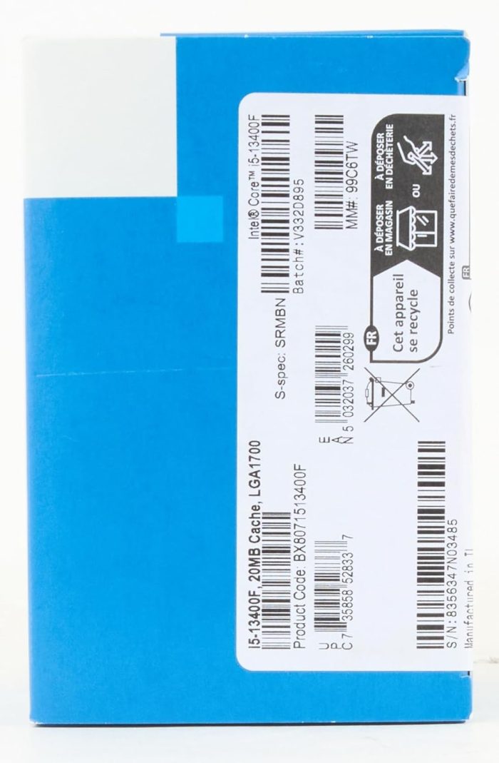 Intel BX8071513400F Core i5-13400F Procesor 20 MB Smart Cache Box
