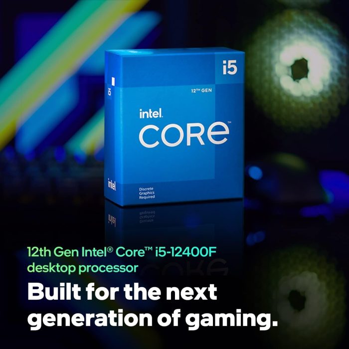 Intel Core i5-12400 procesor stacjonarny 18 m pamięci podręcznej, do 4,40 GHz
