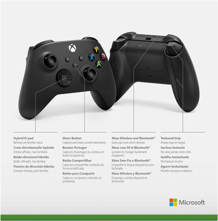 Xbox Kontroler Bezprzewodowy, Wersja Specjalna Nocturnal Vapor do Konsoli Xbox Series X|S, Xbox One i Urządzeń z Systemem