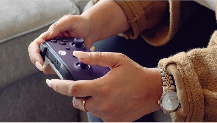 Xbox Kontroler Bezprzewodowy, Wersja Specjalna Nocturnal Vapor do Konsoli Xbox Series X|S, Xbox One i Urządzeń z Systemem