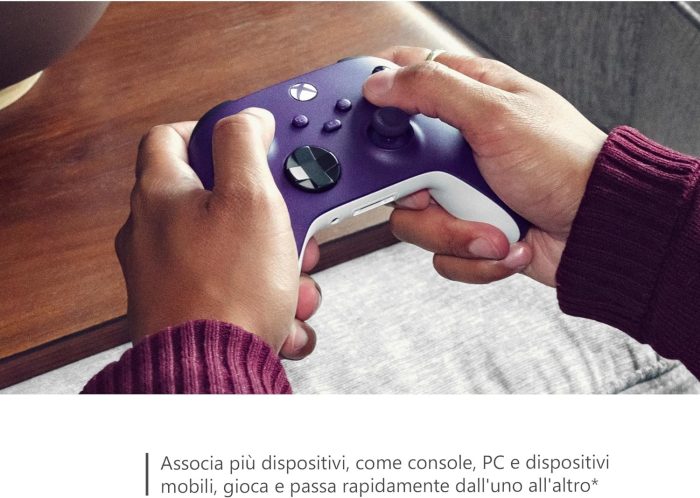 Xbox Kontroler Bezprzewodowy, Wersja Specjalna Nocturnal Vapor do Konsoli Xbox Series X|S, Xbox One i Urządzeń z Systemem