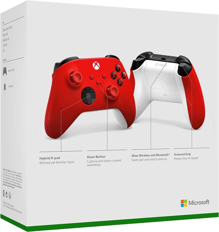 Xbox Kontroler Bezprzewodowy, Wersja Specjalna Nocturnal Vapor do Konsoli Xbox Series X|S, Xbox One i Urządzeń z Systemem