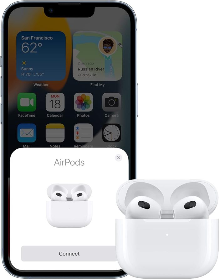 Apple AirPods (3. generacji) z etui ładującym Lightning ​​​​​​​