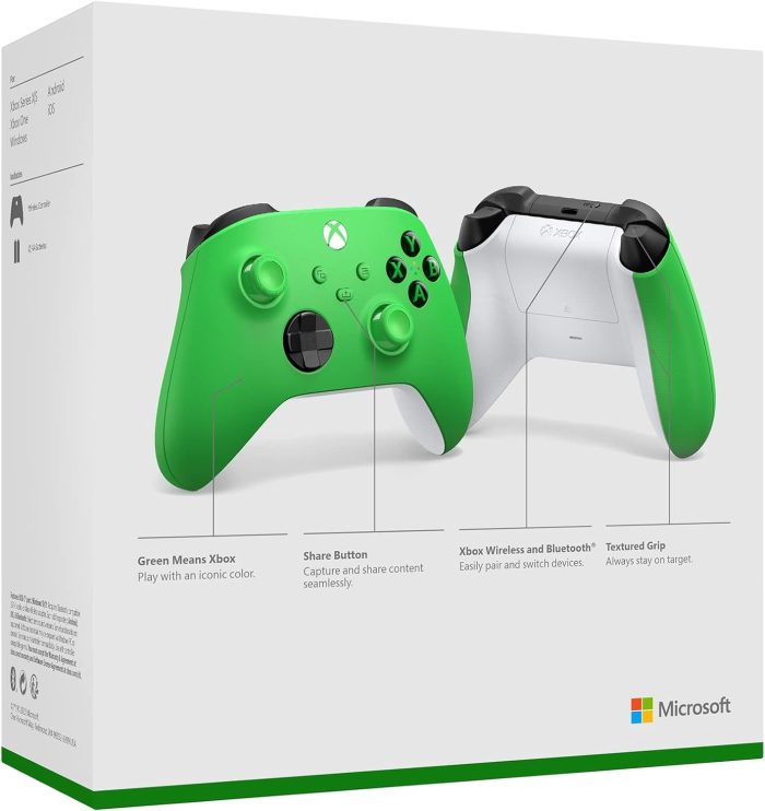 Xbox Kontroler Bezprzewodowy, Wersja Specjalna Nocturnal Vapor do Konsoli Xbox Series X|S, Xbox One i Urządzeń z Systemem