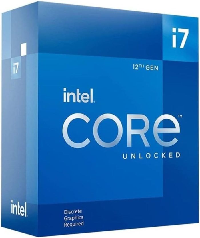 Intel Core i7-12700KF, 8C+4c/20T, 3,60-5,00 GHz, zapakowany bez Kühler