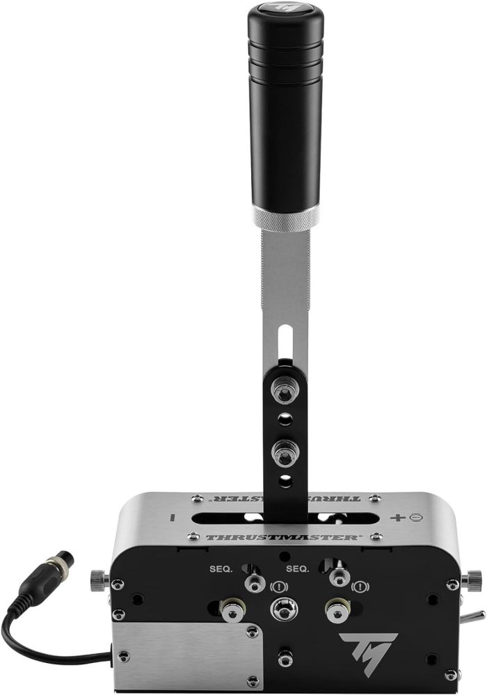 Thrustmaster TSS Handbrake, Progresywny Hamulec Ręczny i Dźwignia Sekwencyjnej Zmiany Biegów, Dla PC/PS5/PS4/Xbox Series