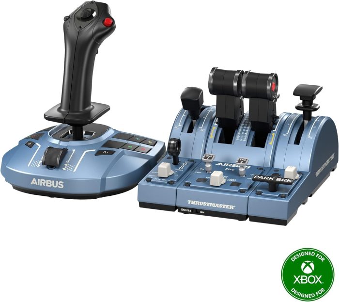 Thrustmaster TCA Captain Pack X Airbus Edition - oficjalna licencja Xbox Series X|S i zgodność z PC