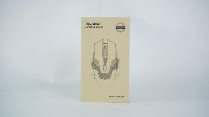 TECKNET Raptor 2.4G bezprzewodowa mysz gamingowa, 8 przycisków, 4800 DPI, 20 milionów kliknięć, profesjonalny komputer optyczny,