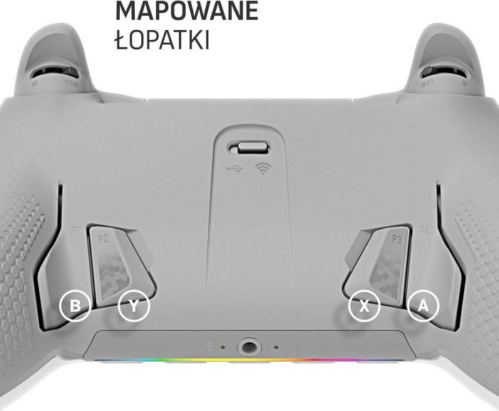 SCUF ENVISION PRO Bezprzewodowy Kontroler do Gier PC - Pięć Zdejmowanych Klawiszy G - Zdejmowane Tylne Łopatki - Natychmiastowe