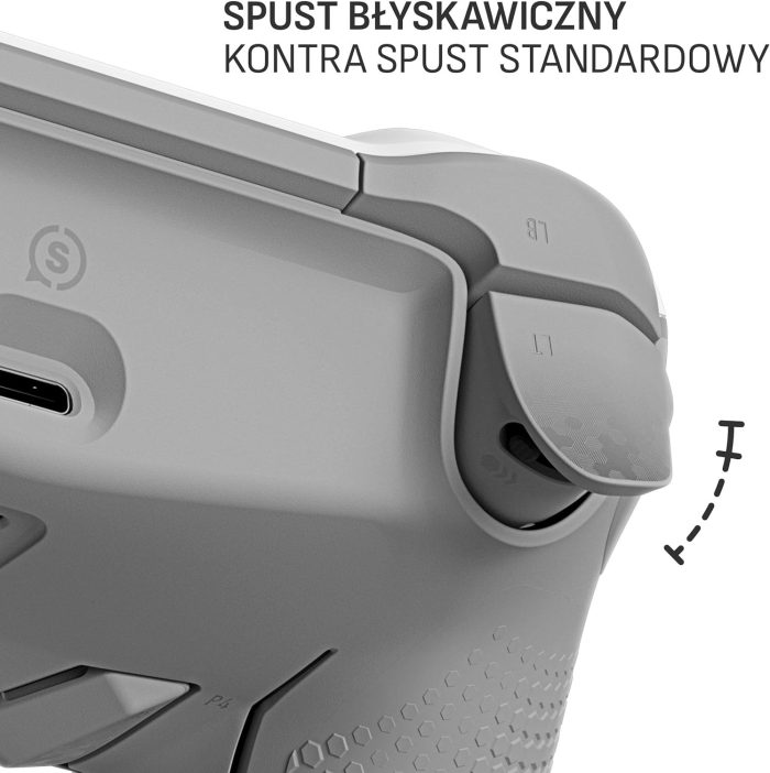 SCUF ENVISION PRO Bezprzewodowy Kontroler do Gier PC - Pięć Zdejmowanych Klawiszy G - Zdejmowane Tylne Łopatki - Natychmiastowe