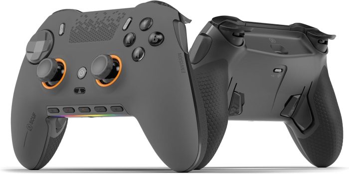 SCUF ENVISION PRO Bezprzewodowy Kontroler do Gier PC - Pięć Zdejmowanych Klawiszy G - Zdejmowane Tylne Łopatki - Natychmiastowe