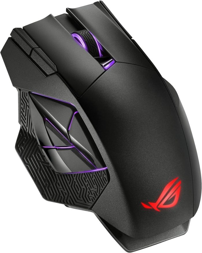 Asus Rog Spatha X 90MP0220-BMUA00 Mysz dla Graczy, Czarny