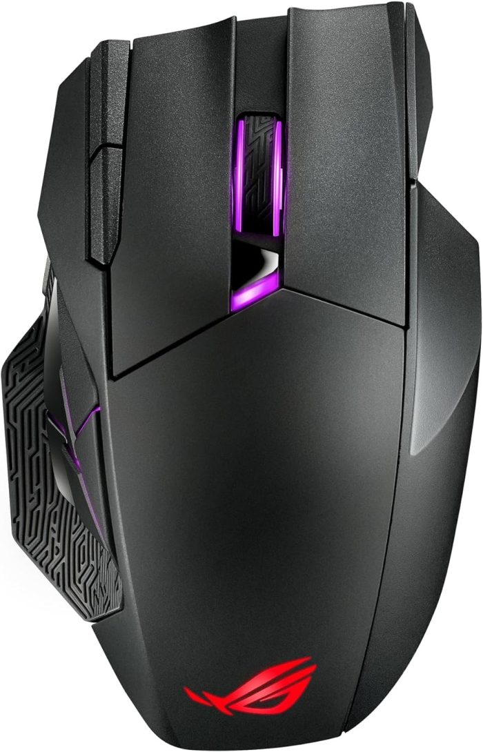 Asus Rog Spatha X 90MP0220-BMUA00 Mysz dla Graczy, Czarny
