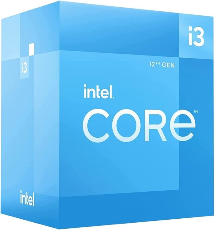 Intel CPU I3 12100 LGA 1700 Box